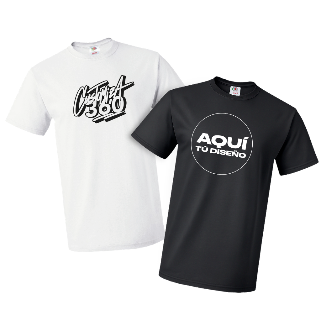Pack camiseta personalizada DTF