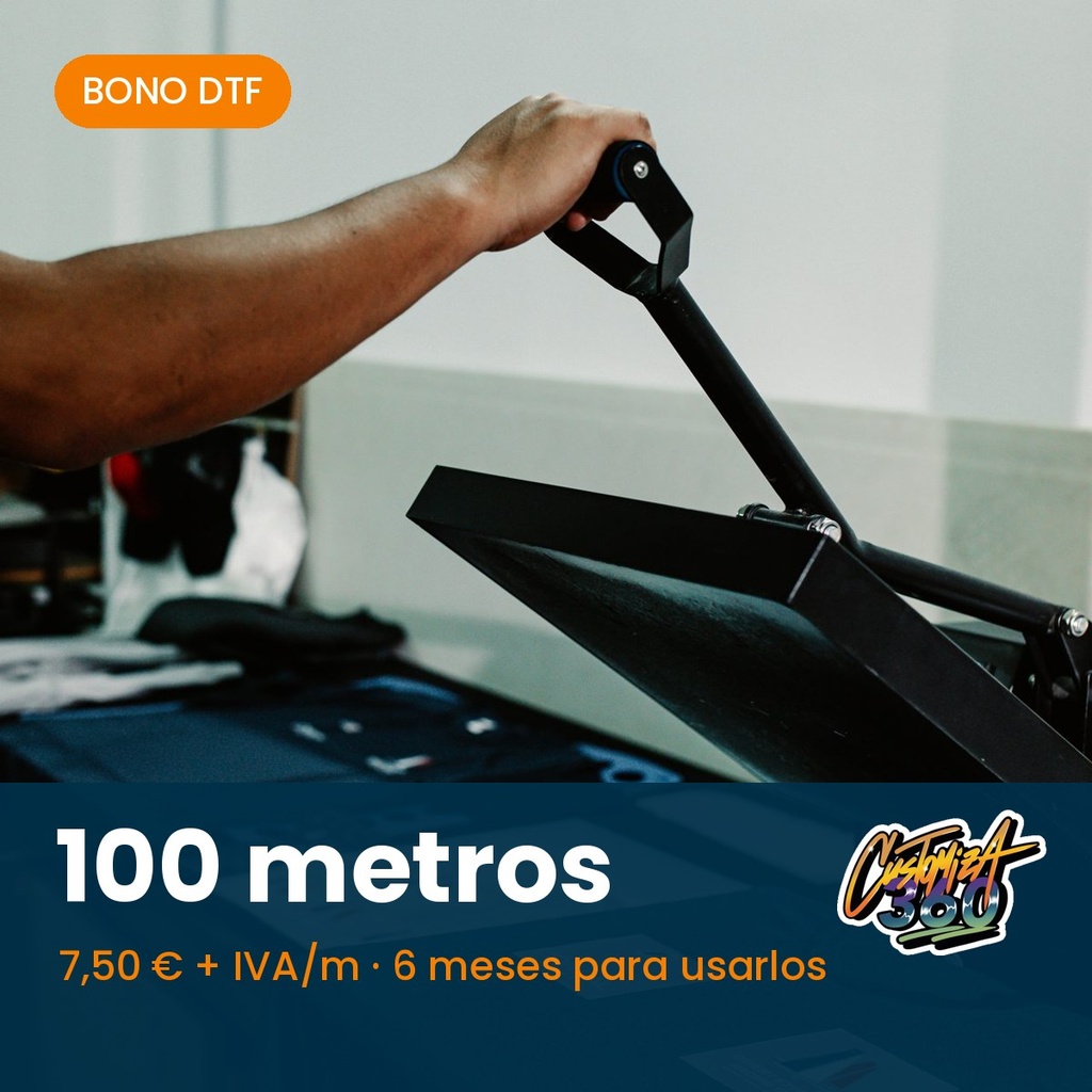 Bono 100 metros DTF